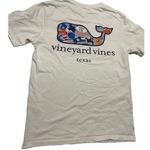 Vineyard Vines Texas T-Shirt Womens White Size XS